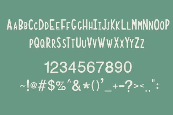 Hand Woven Hatch Font - Preview 2