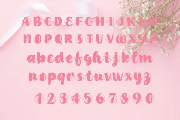Happy Valentine Font - Preview 1