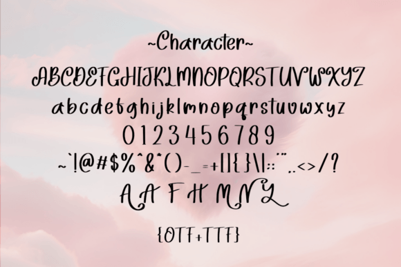 Honest Feelings Font PNG with transparent background - Preview 2