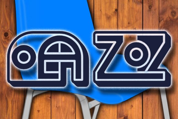 Hypno Font PNG with transparent background - Preview 2