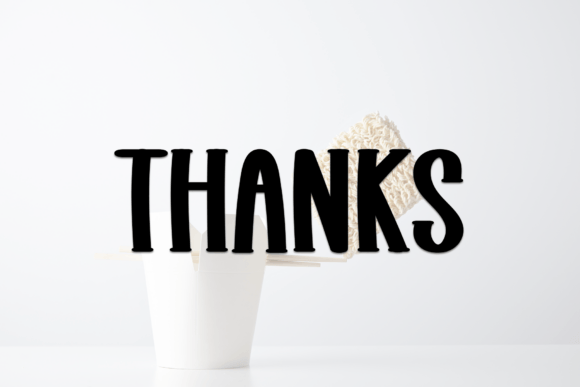 Instant Noodles Font PNG with transparent background - Preview 5