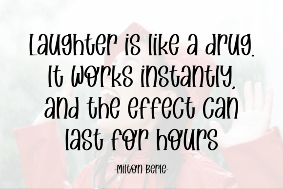 Joyful Laughter Font - Preview 1