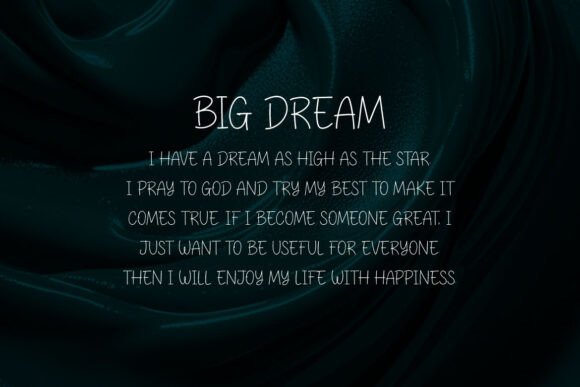 Kreby Font PNG with transparent background - Preview 2