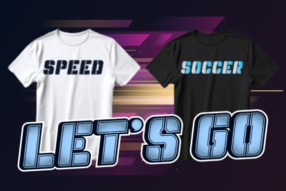 Light Speed Font PNG with transparent background - Preview 3