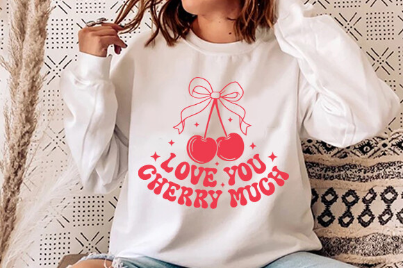 Love You Cherry Much Svg, Mouse Love Svg Graphic by monster · Creative ...