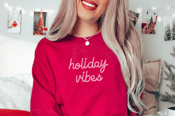 Mistletoe Kisses Font PNG with transparent background - Preview 2
