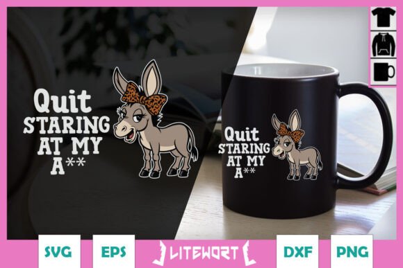 Sarcastic Donkey SVG Bundle Bundle · Creative Fabrica