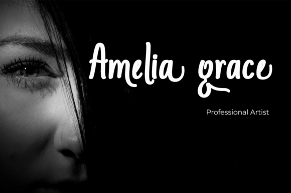 Scattered Font PNG with transparent background - Preview 2