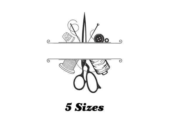 Scissors and Sewing Thread