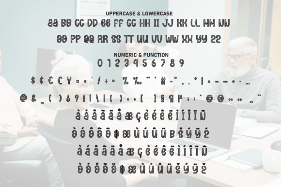 Senior Varsity Font font preview - 6
