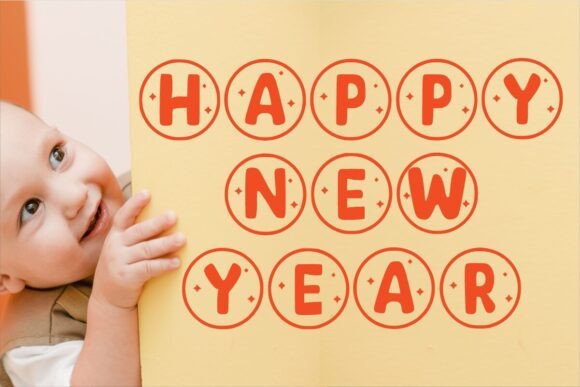 Blink Winter Font PNG with transparent background - Preview 2