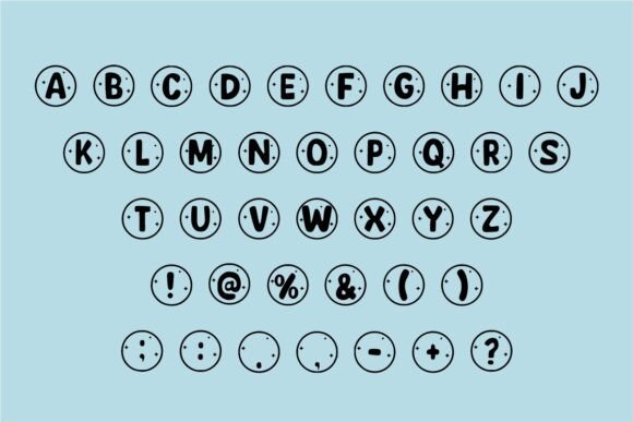 Blink Winter Font PNG with transparent background - Preview 3