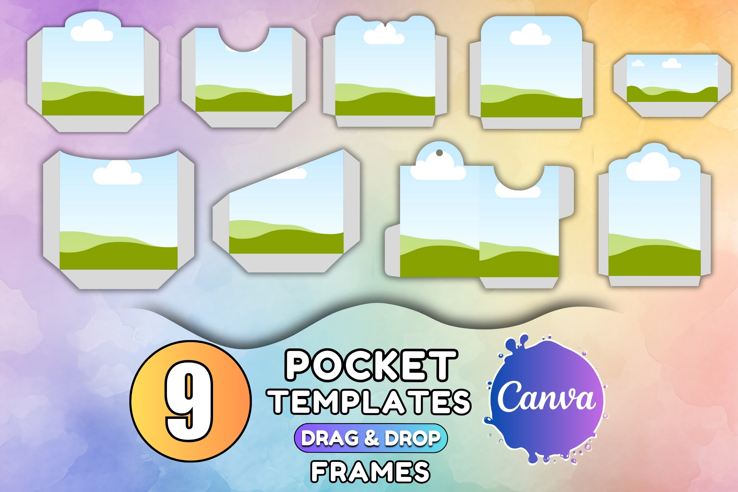 Canva POCKET Journal Templates Bundle