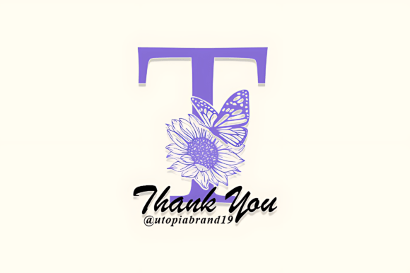 Chantiq Flower Monogram Font - Preview 6