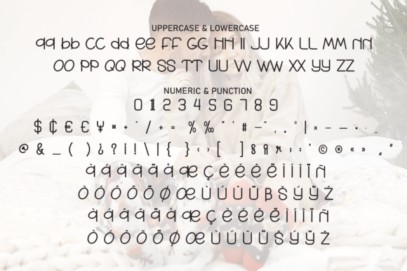 Christmas Romantic Font - Preview 6