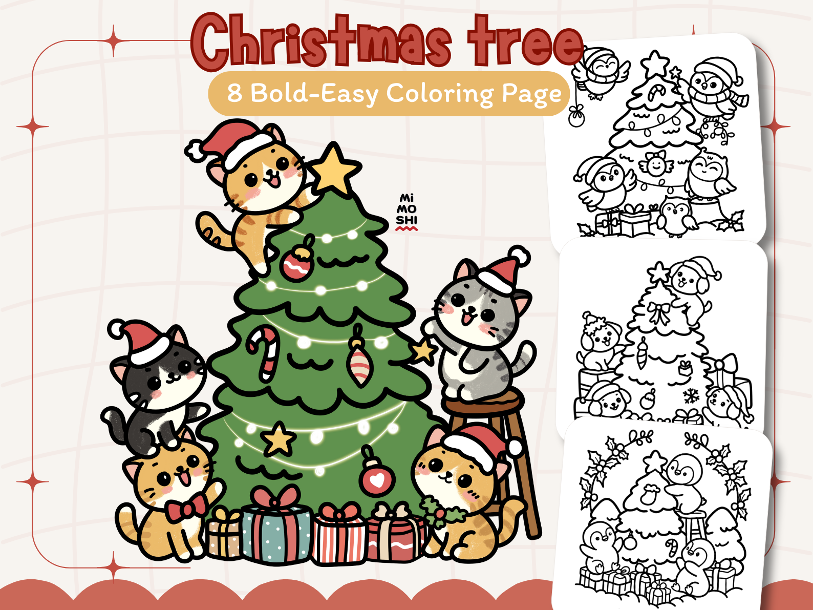 Christmas Tree Coloring Pages XmasTree