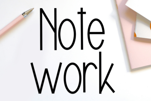 Class Notes Font - Preview 2