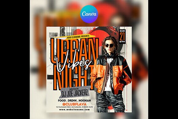 DJ Club Flyer Vol. 17 for Canva