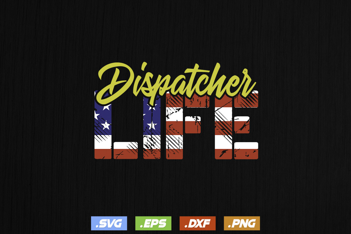 Dispatcher Life Design,Dispatcher 911 Graphic by Resal4019 · Creative ...