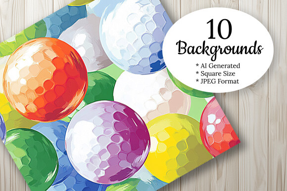 Golf Balls Graphic by GraphicBubble · Creative Fabrica