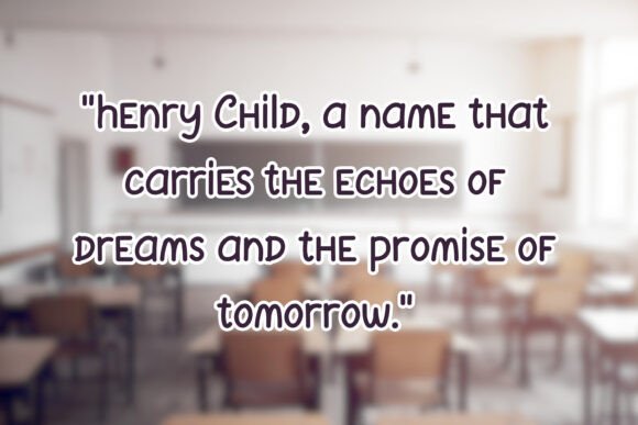 Henry Child Font - Preview 1