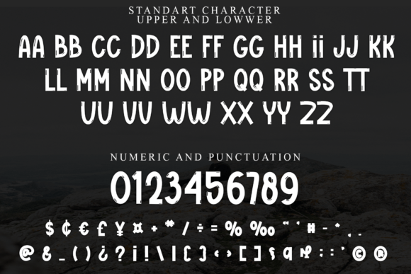 Minute Time Font PNG with transparent background - Preview 4