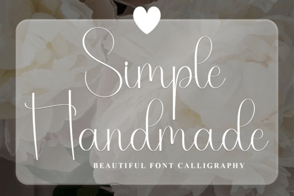 Simple Embroidey Font PNG with transparent background - Preview 3