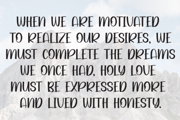 Boho Chubby Font - Preview 5