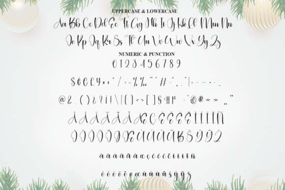 Christmas Saturday Font - Preview 6