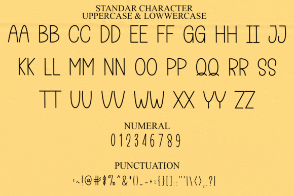 Elegant Homemade Font PNG with transparent background - Preview 2