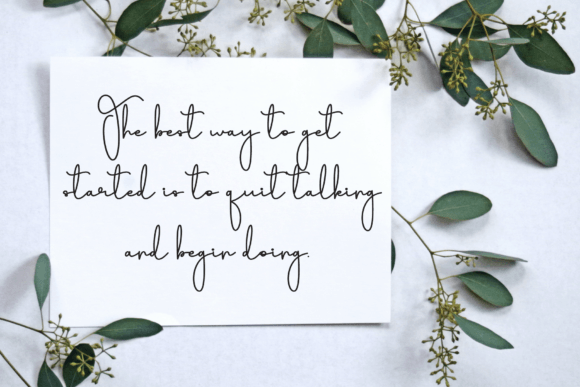 Hinterland Font PNG with transparent background - Preview 2