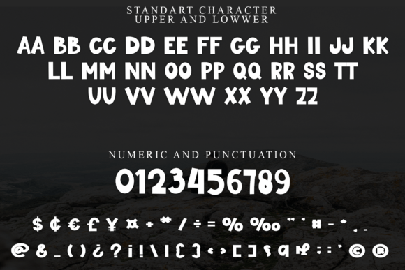 London Downtown Font PNG with transparent background - Preview 4
