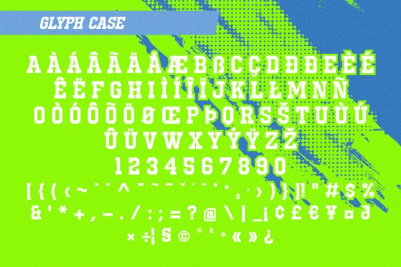 Megrush Font PNG with transparent background - Preview 4