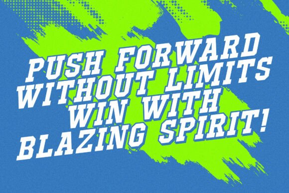 Megrush Font PNG with transparent background - Preview 6