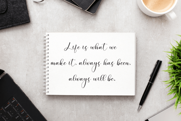 Overthink Font PNG with transparent background - Preview 2