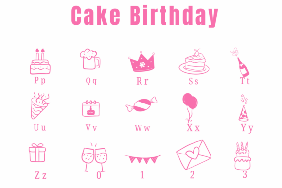 Birthday Party Font - Preview 2