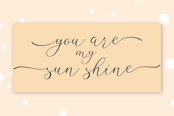 Camelia Font - Preview 1