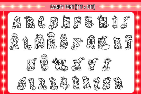 Candy Font - Preview 1