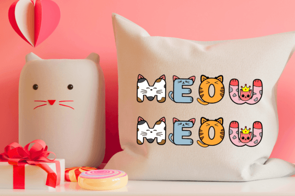 Cat Lover Font - Preview 5