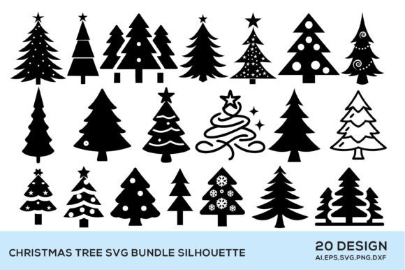 Christmas Tree SVG Bundle
