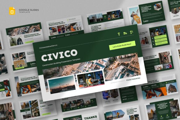 Construction & Engineering Google Slides