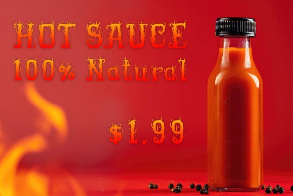 Flamegeist Font PNG with transparent background - Preview 3