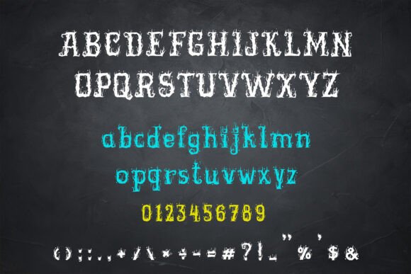 Flamegeist Font PNG with transparent background - Preview 4