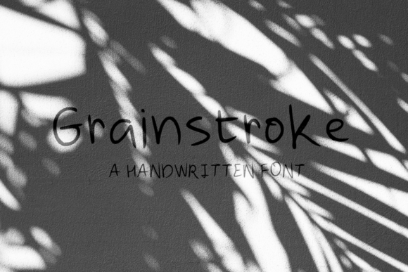 Grainstroke Font - Preview 4