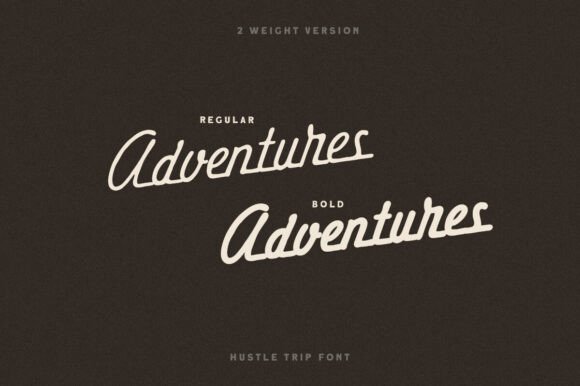 Hustle Trip Font - Preview 4