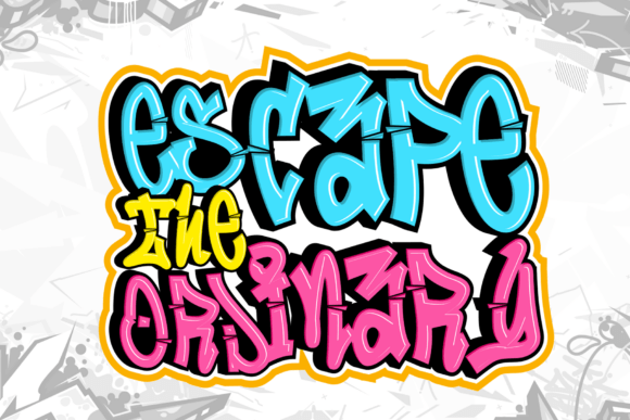 Lazy Street Font PNG with transparent background - Preview 1
