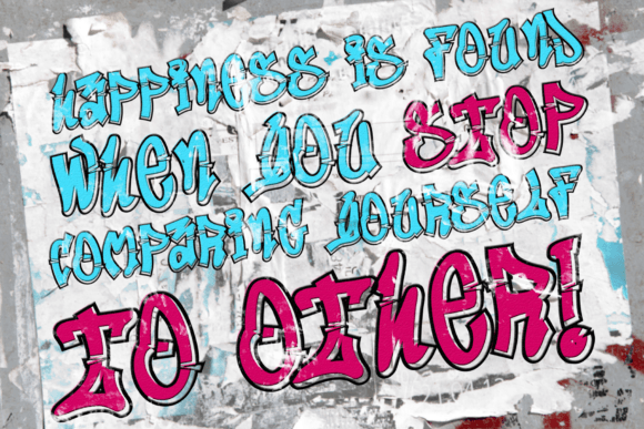 Lazy Street Font PNG with transparent background - Preview 5