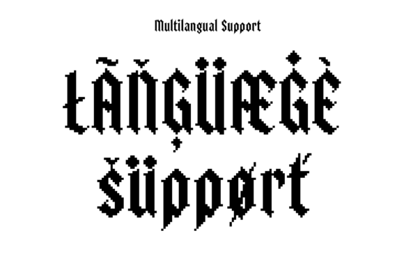 Rackbit Font PNG with transparent background - Preview 5
