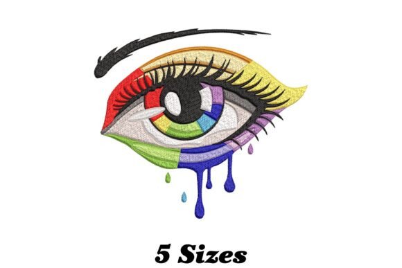 Rainbow Colors Eye