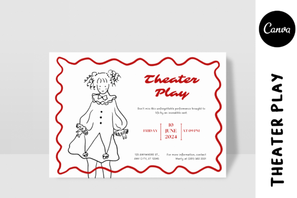 Theater Play Announcement Flyer